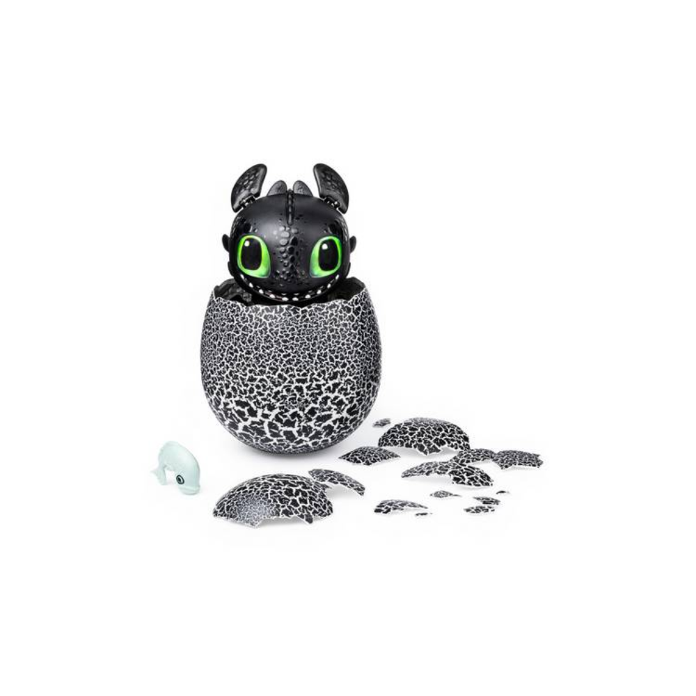 hatching toothless egg