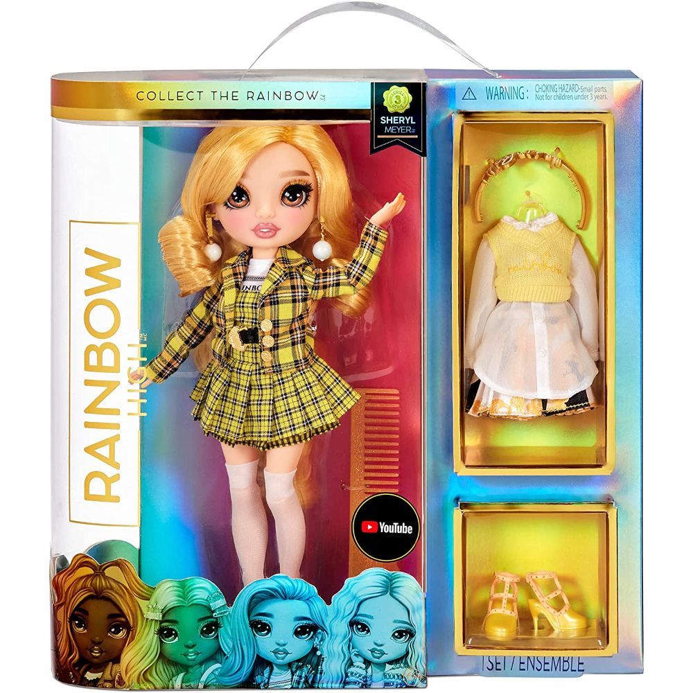 Rainbow High Series Sheryl Meyer Fashion Doll – Marigold