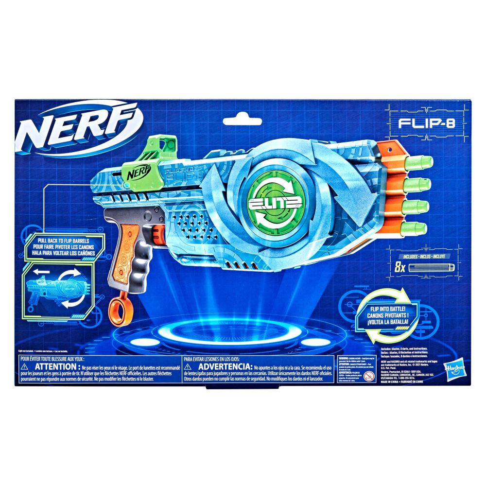 Nerf Elite 2.0 Flipshots Flip-8 Blaster – Toys4me