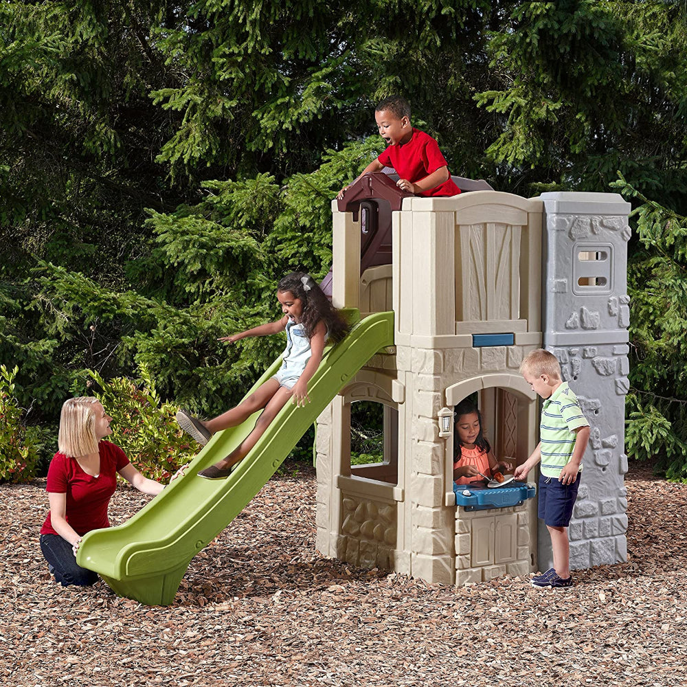 Step 2 two cheap story playhouse with slide