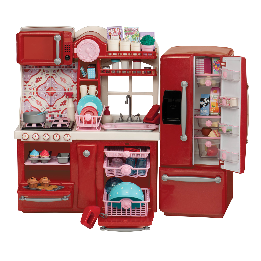 Our Generation Gourmet Kitchen Set – Red Our Generation Gourmet Kitchen Set – Red