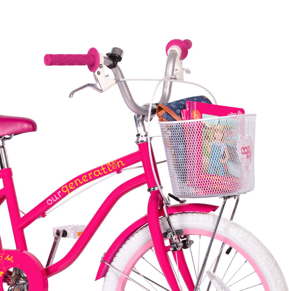 Our Generation Children's 20-inch Bicycle with Doll Seat and Doll Helmet Our Generation Children's 20-inch Bicycle with Doll Seat and Doll Helmet