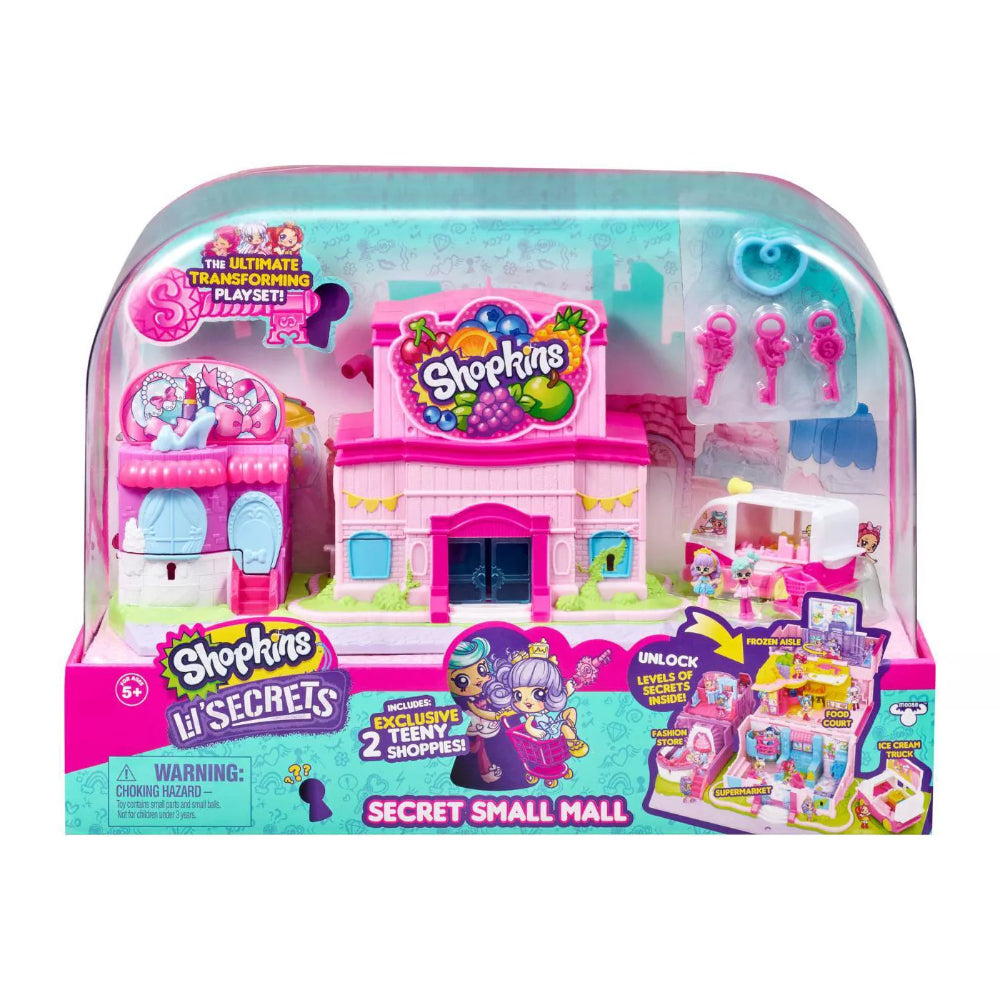 Shopkins Lil Secrets Secret Small Mall Playset Toys4me