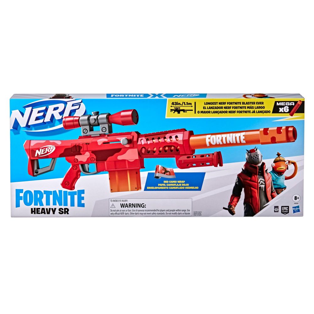 Nerf Fortnite Heavy SR Blaster – Toys4me - Main Image