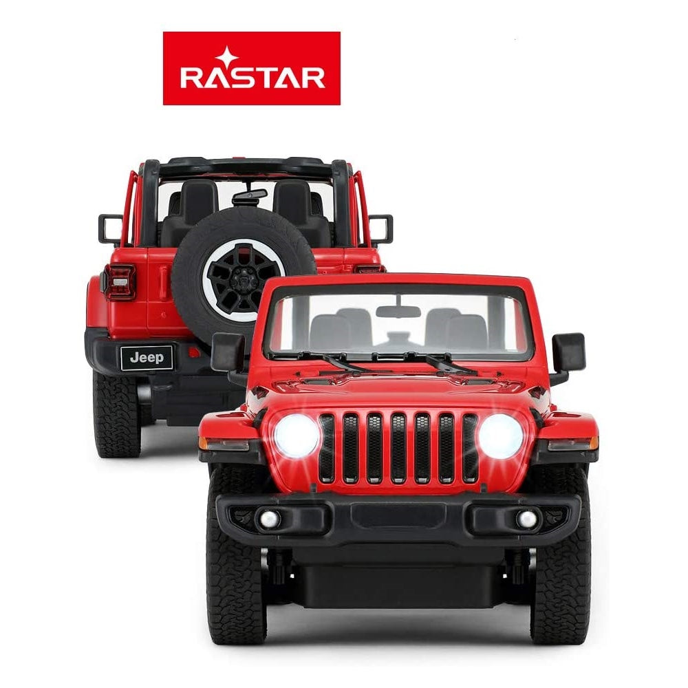 Rastar Off-Road Remote Control Car, 1:14 Jeep Wrangler Rastar Off-Road Remote Control Car, 1:14 Jeep Wrangler