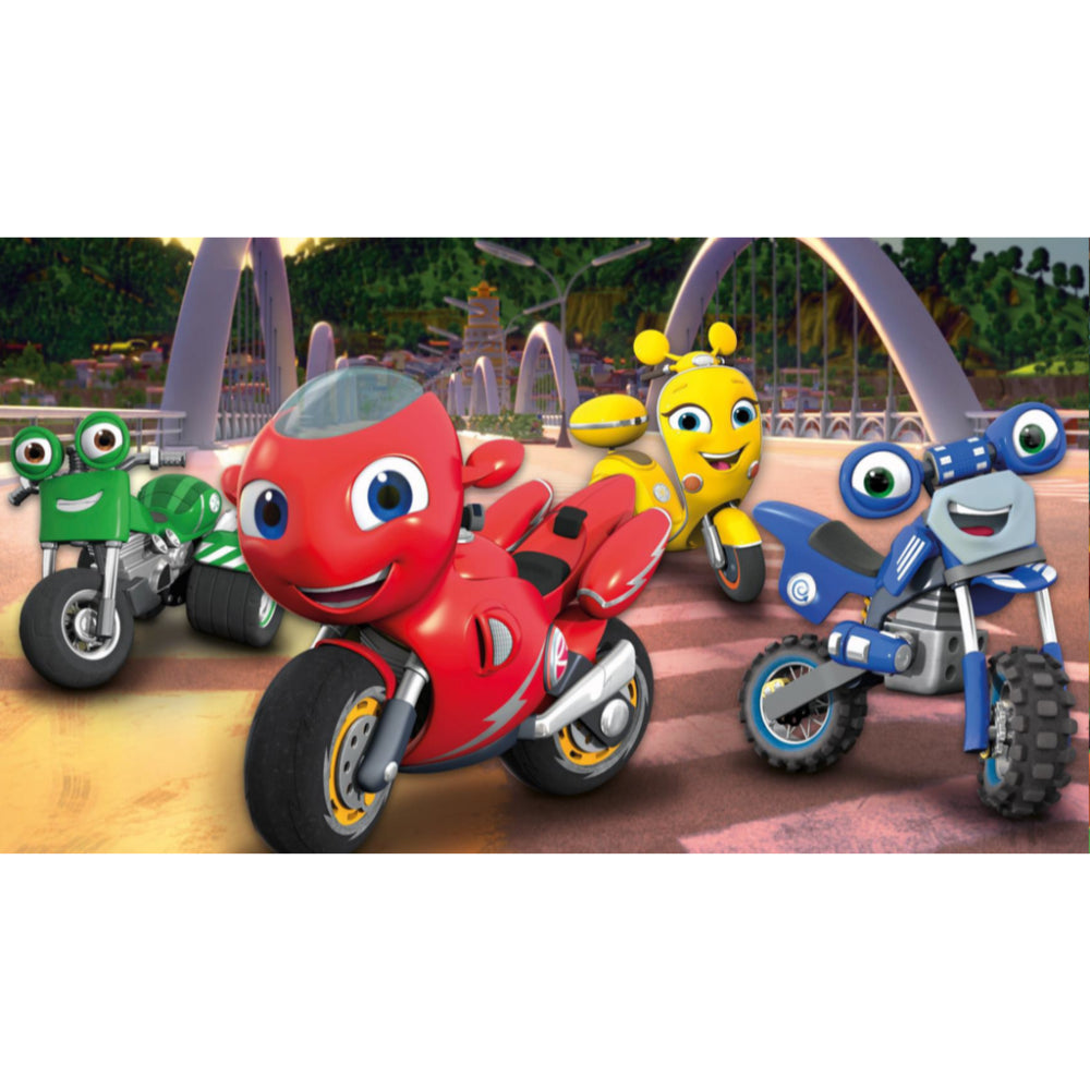 Ricky Zoom Hank, Maxwell & The Bike Buddies Motorcycle Toys (Set of 3)