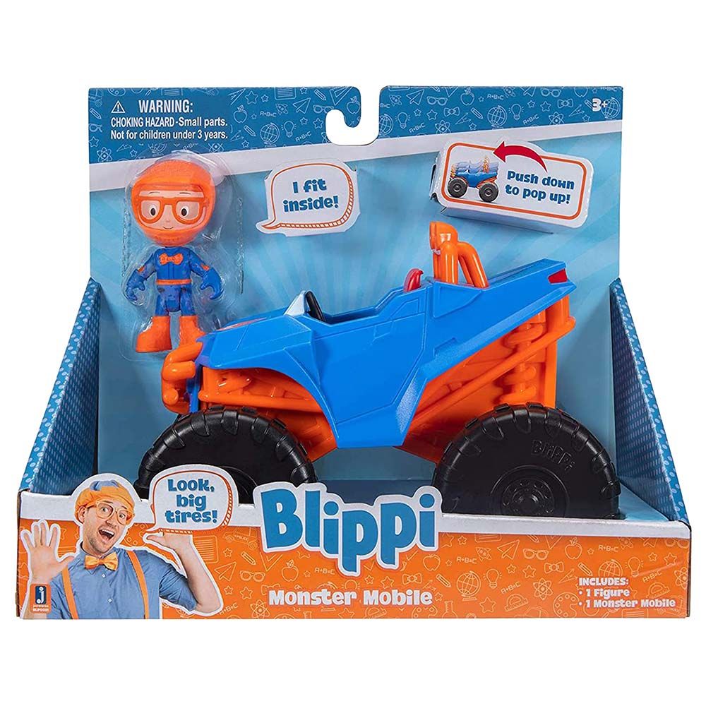 Blippi - Feature Vehicle Assorted 1pc – Toys4me