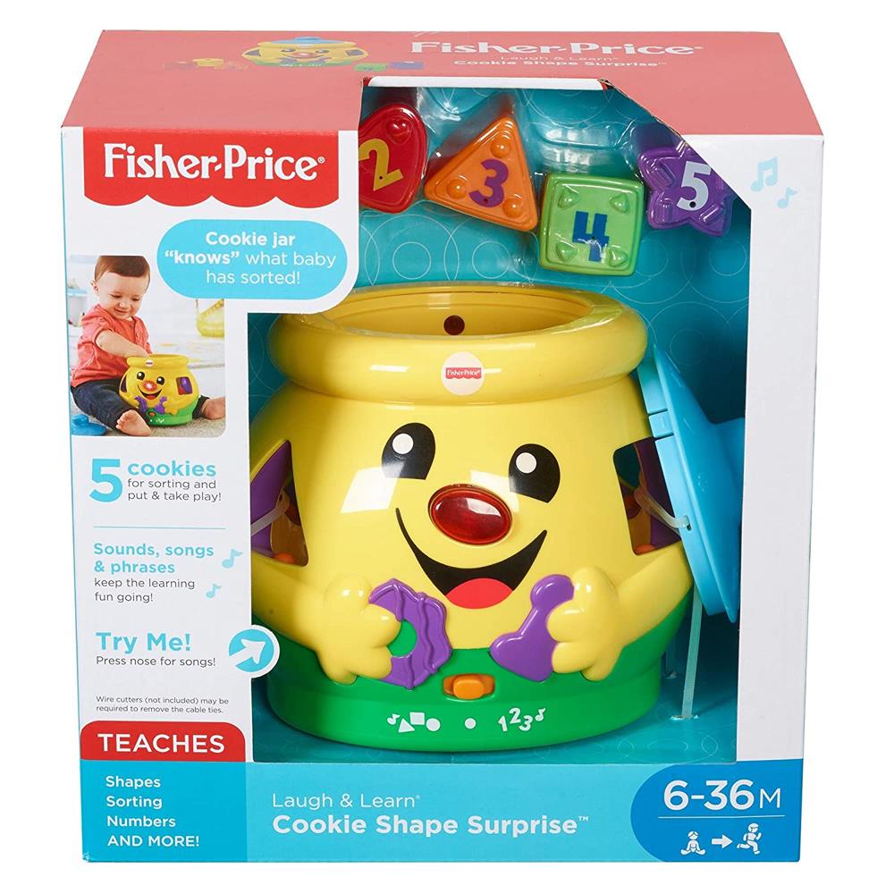 Fisher-Price Laugh Learn Cookie surprise form – Toys4me