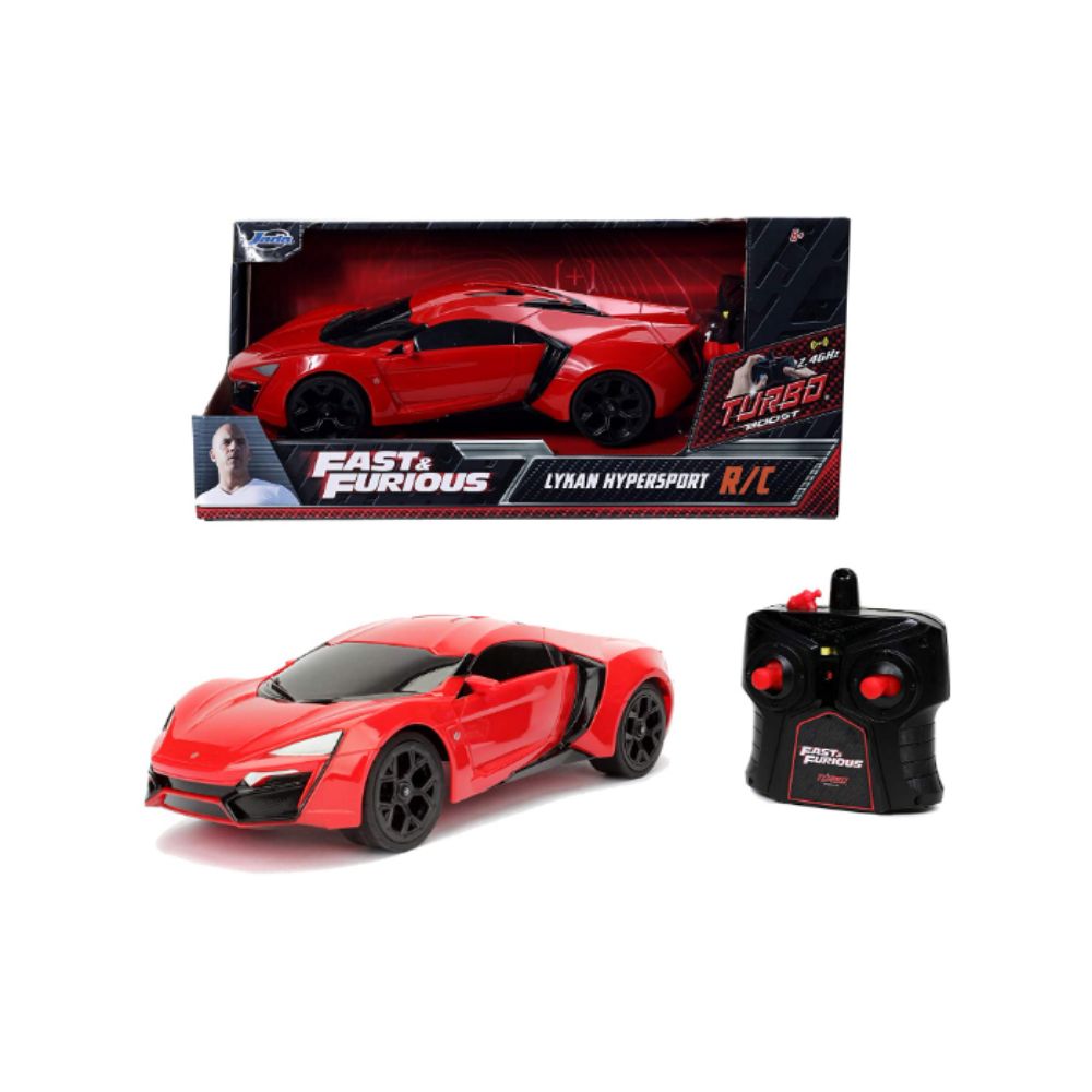 Dickie 1:24 Fast and Furious RC Lykan Hypersport Toy Car – Toys4me