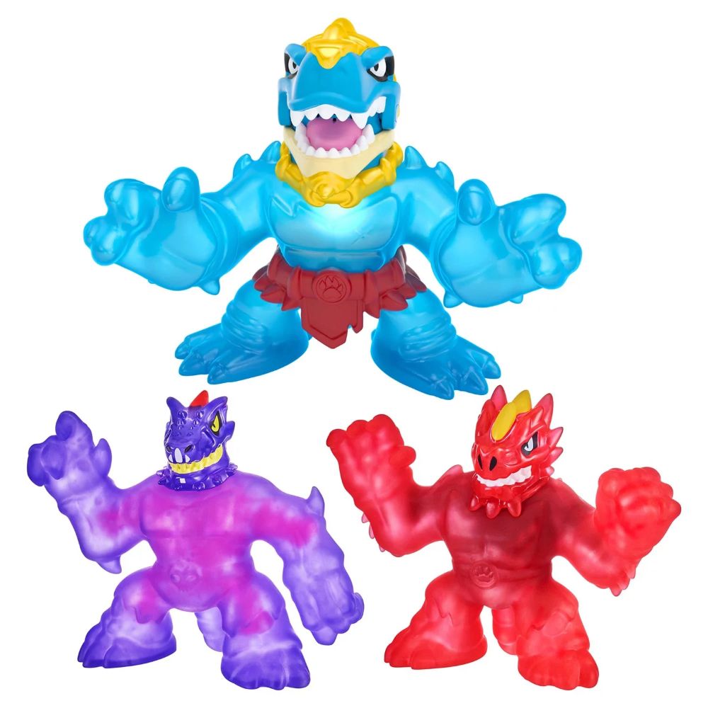 Heroes of Goo Jit Zu: Deep Goo Sea King Hydra Triple Goo Giant Figure Brand  New