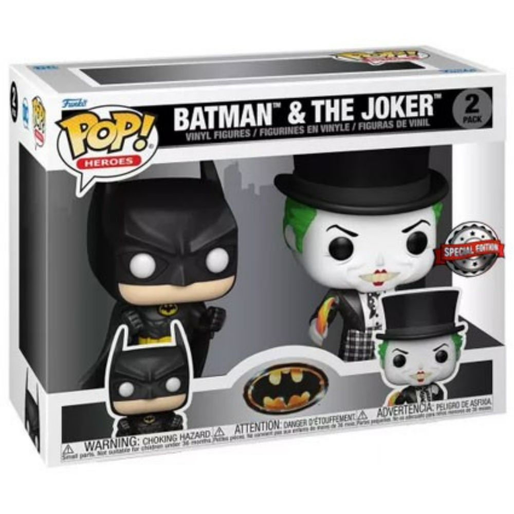Funko Pop Batman Joker 2PK 1989 DC – Toys4me - Main Image