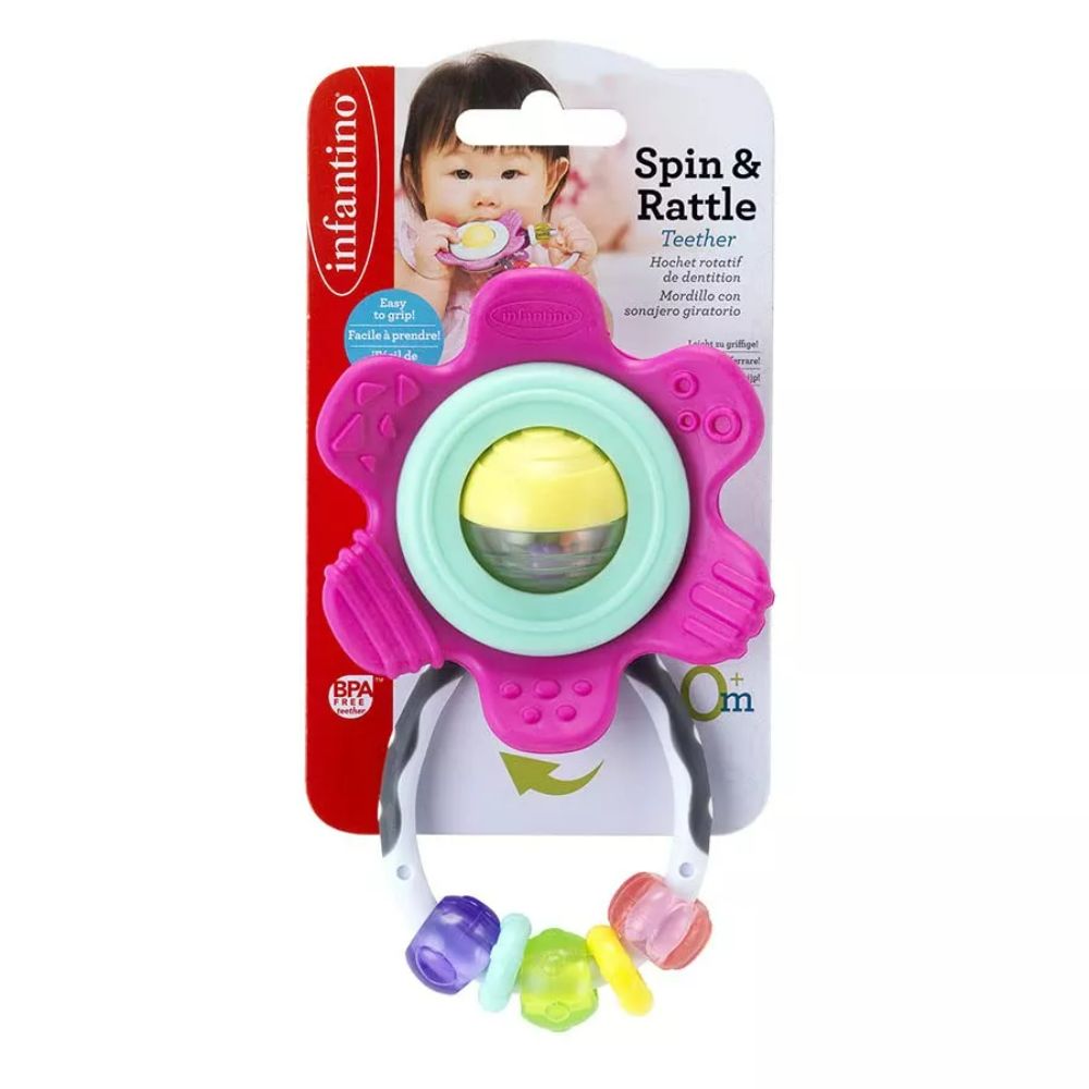 Infantino Spin Rattle Teether – Toys4me - Main Image