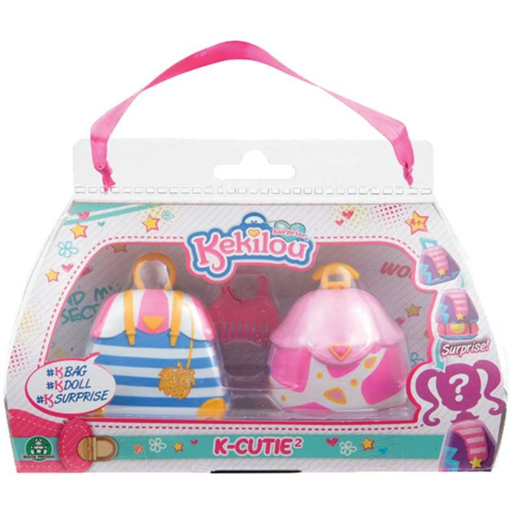 Kekilou Pearl – 9 Cm Sammelspielzeug – Überraschungspüppchen In Täschchen – Mit Kosmetik-Accessoire – Als Anhänger Nutzbar – Ab 4 Jahren