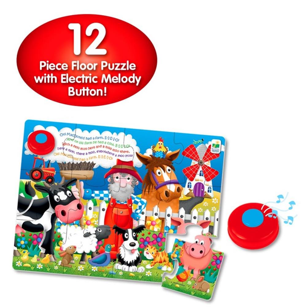 Nursery Rhymes 2 Sound Puzzle - 6 PIeces