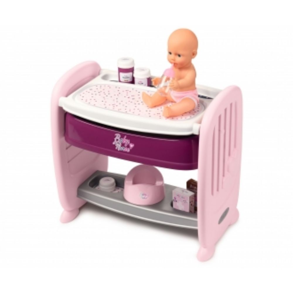 Smoby Baby Nurse Nursery, Pink : : Toys & Games
