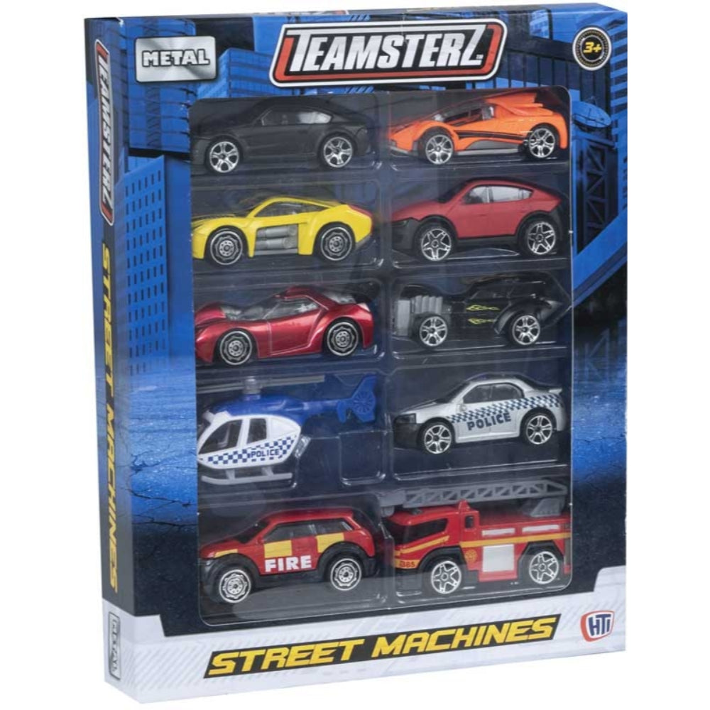 Teamsterz 3 Inch Street Machines 10 PK  Image#1 Teamsterz 3 Inch Street Machines 10 PK  Image#1