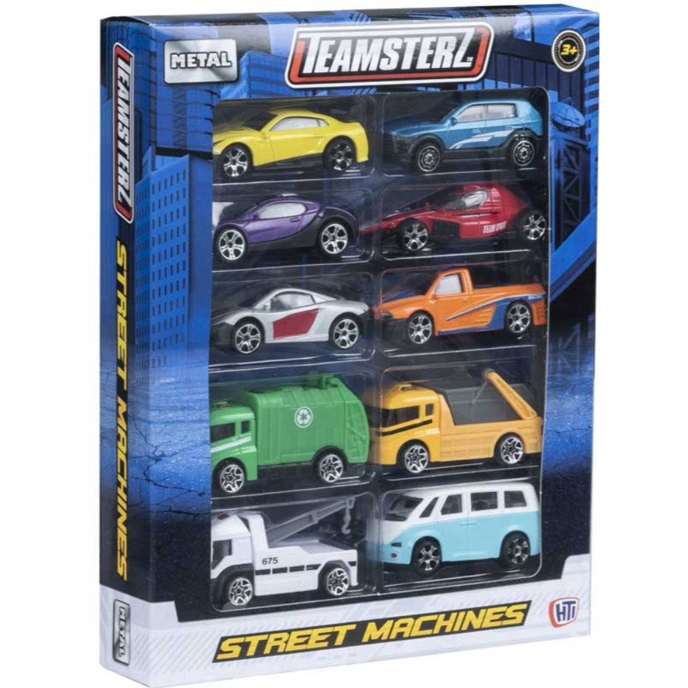 Teamsterz 3 Inch Street Machines 10 PK  Image#2 Teamsterz 3 Inch Street Machines 10 PK  Image#2