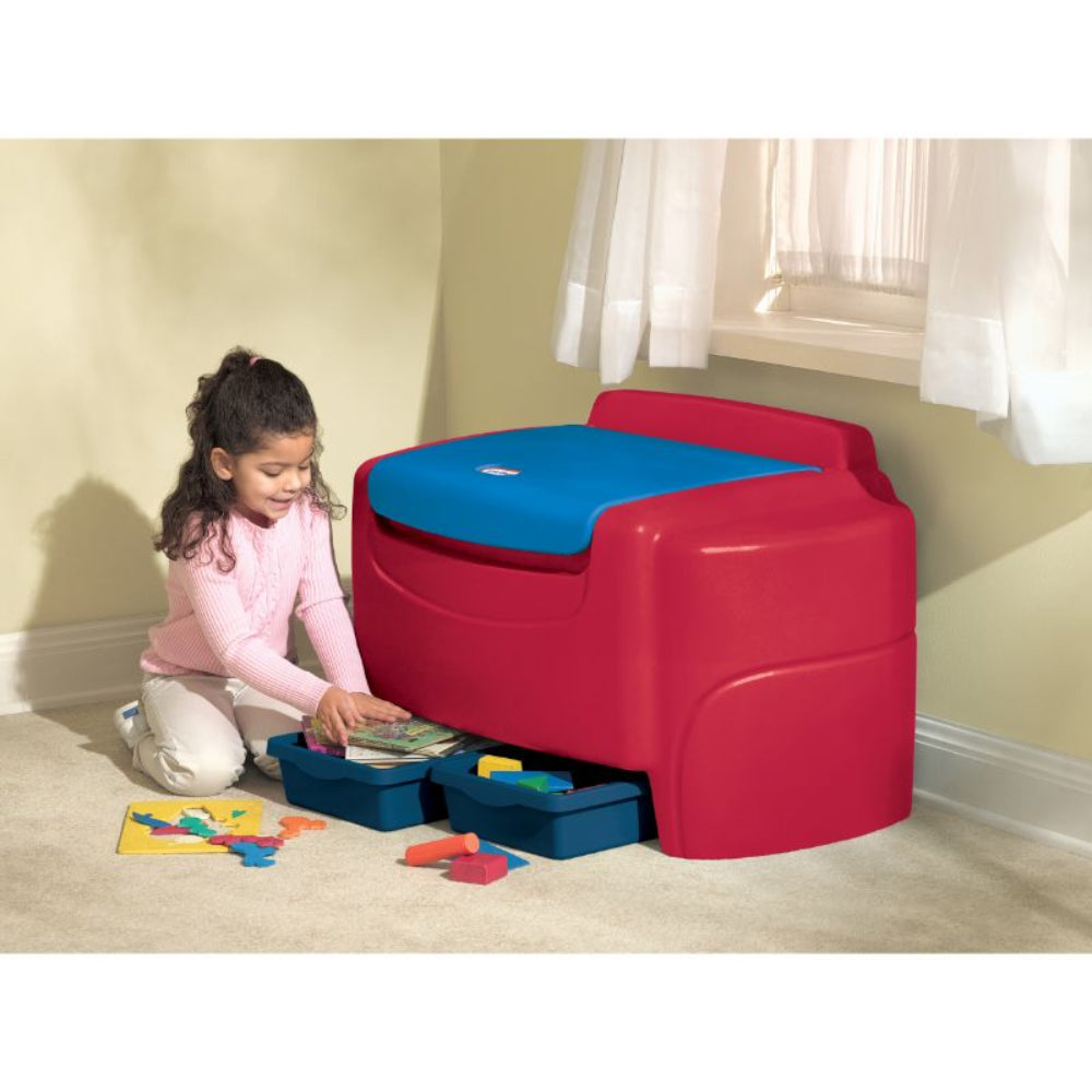 Little tikes girls toy box discount