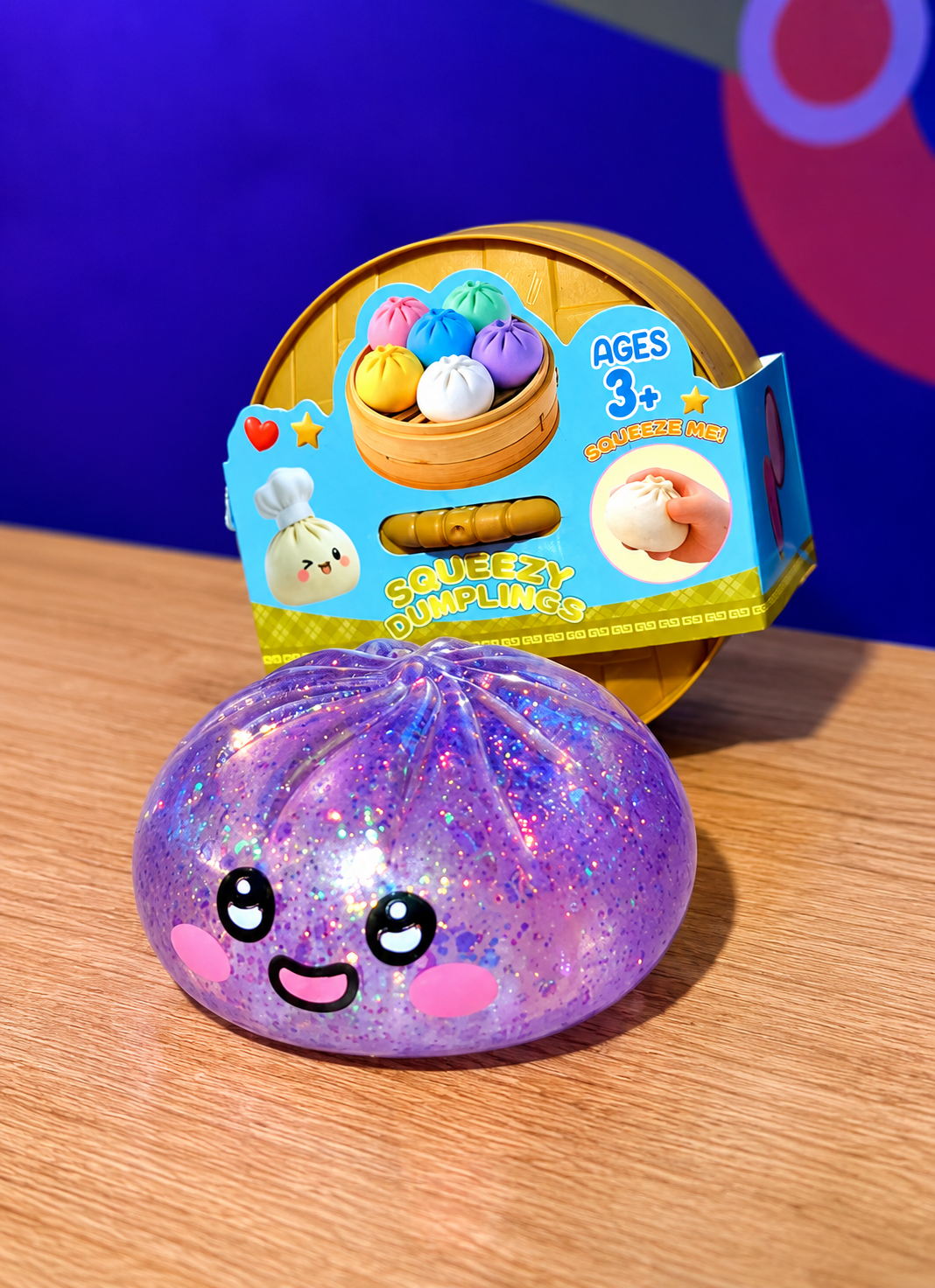 Squeezy Bun Large maltose emoji Squeezy Dumplings