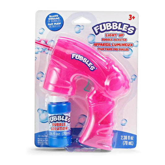 Fubbles Light Up Bubble Blaster Assorted