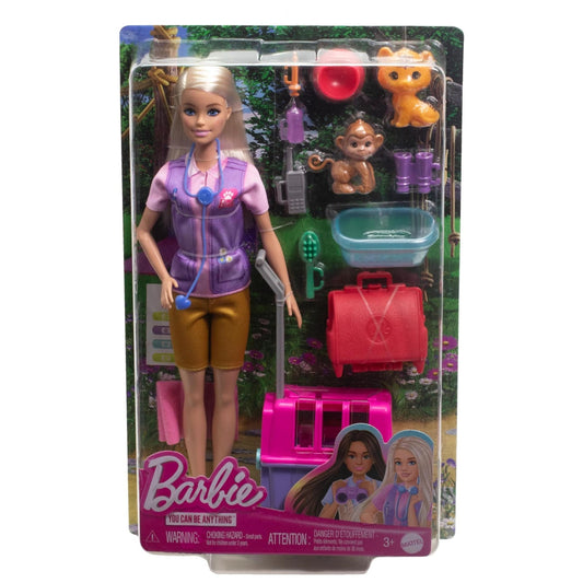 Barbie Animal Rescue & Recover Playset