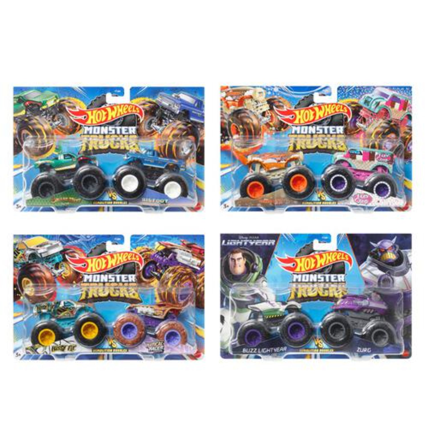Hot Wheels MT 1:64 Demolition Doubles Asst.