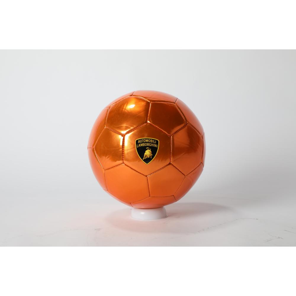 Lamborghini 5 Matelic Pvc Soccer Ball Orange