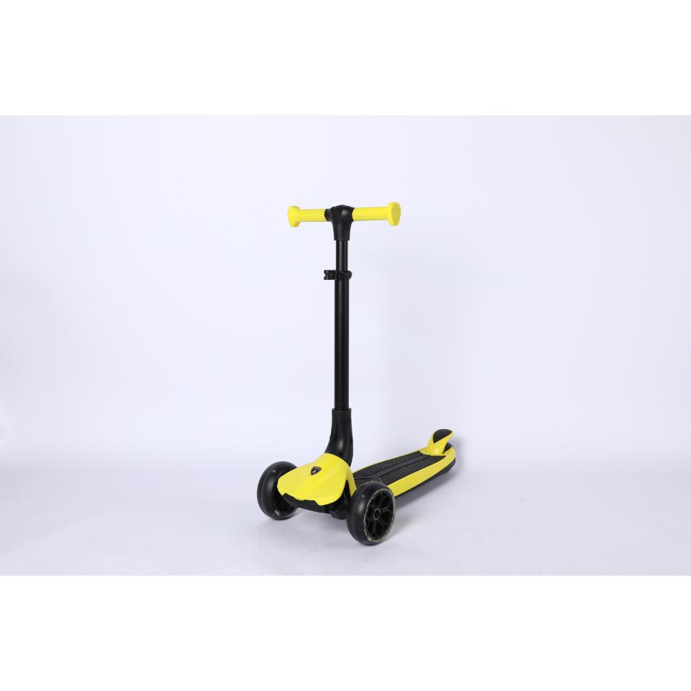 Lamborghini 3 Wheel Kids Scooter With Adjut Height Yellow