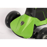 Lamborghini 3 Wheel Kids Scooter Height Green