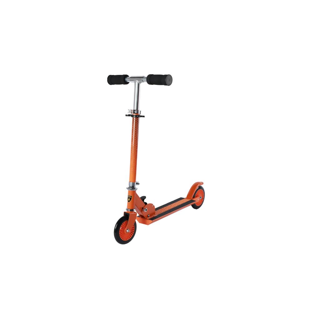 Lamborghini 2 Wheel Scooter For Kids With Adjustable Height Orange Lamborghini 2 Wheel Scooter For Kids With Adjustable Height Orange