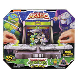 Legends Of Akedo TMNT Battle Arena with 2 Exclusive Battling Mini Warriors - Leonardo and Shredder