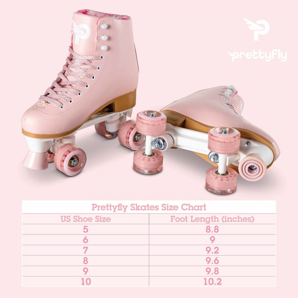 YVolution Prettyfly Roller Skates Pink