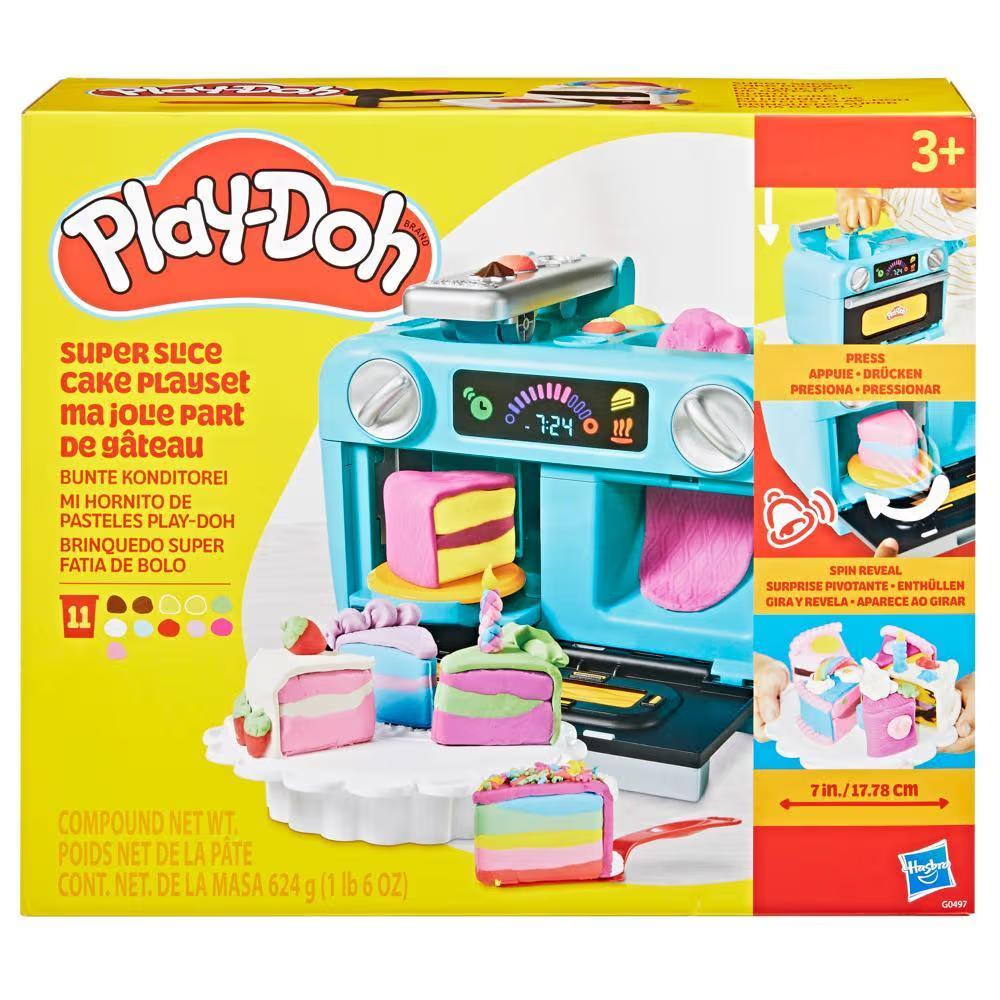 Play-Doh Super Slice Cake Play Kitchen Set