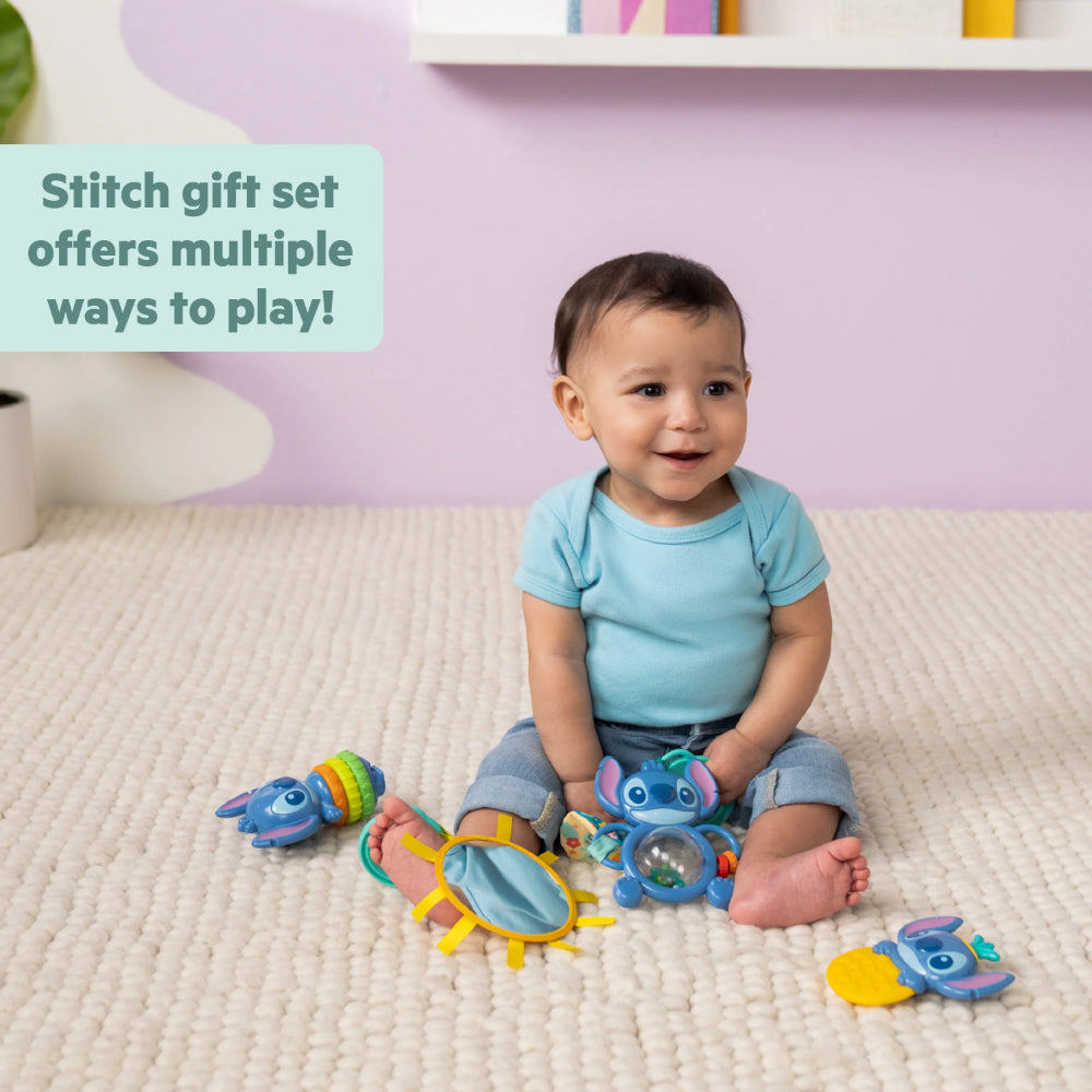 Bright Starts Stitch Tropical Treasures Gift Set