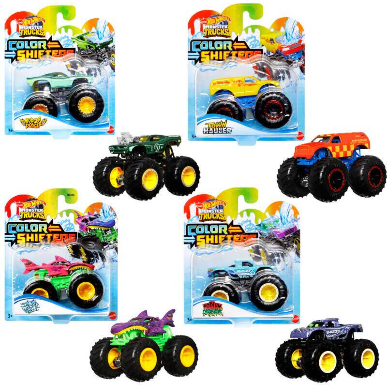 Hot Wheels MT Color Shifters Singles Asst