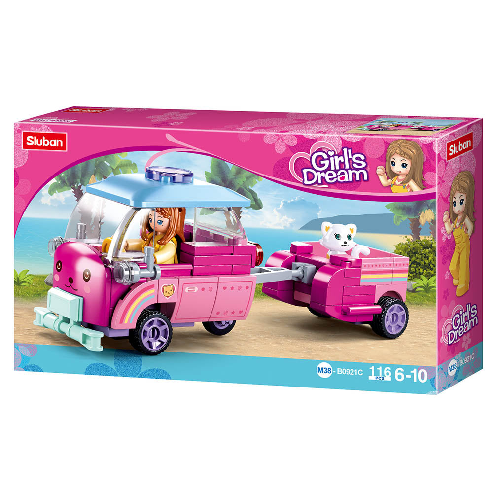 Sluban Girls Dream Pet Car 116Pcs