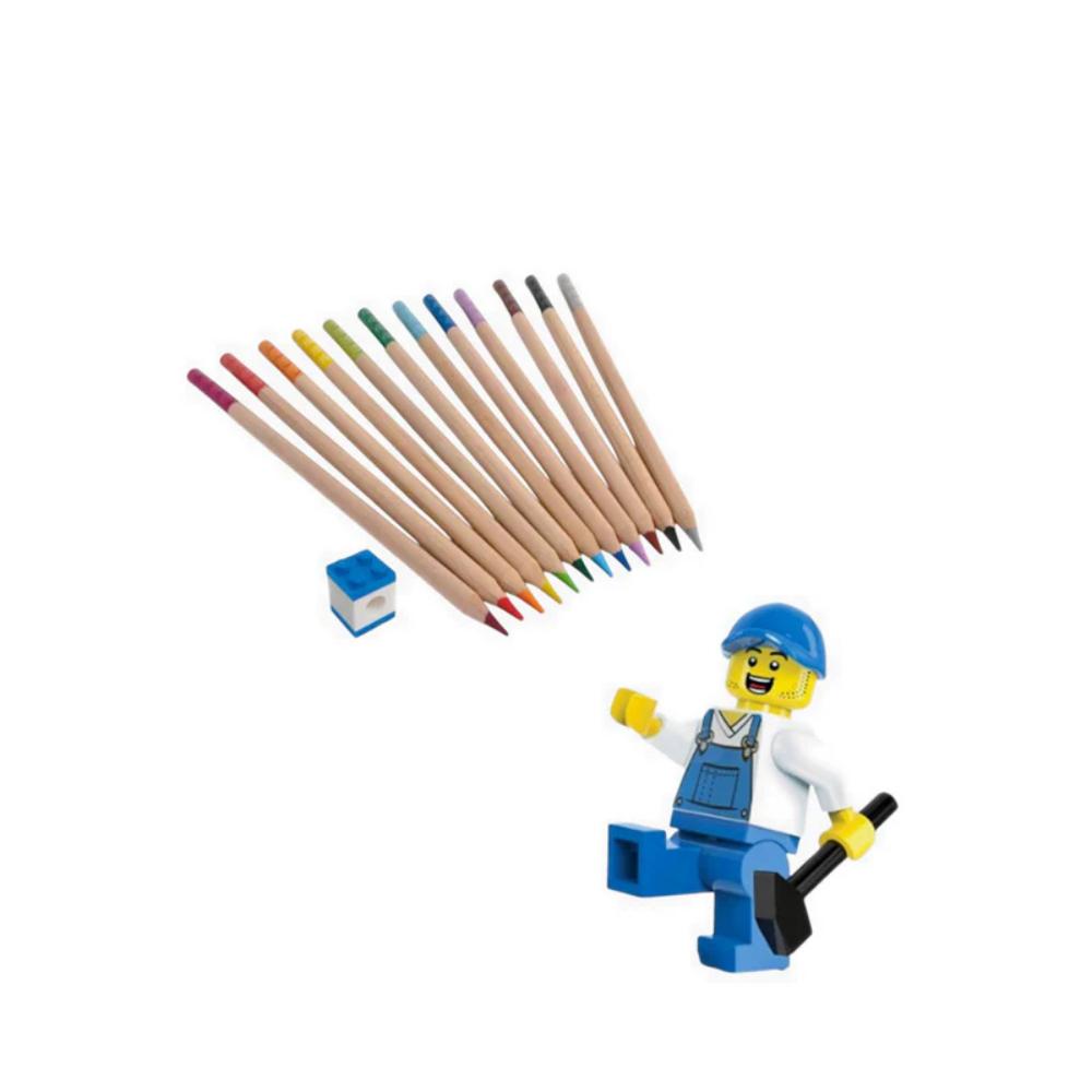 Lego IQ Colored Pencils with Topper