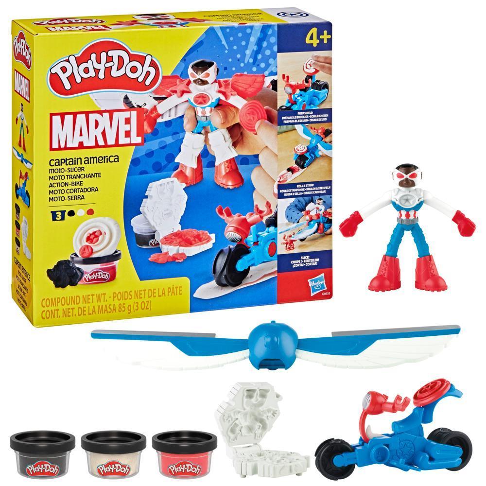 Play-Doh Marvel Captain America Moto-Slicer Playset Play-Doh Marvel Captain America Moto-Slicer Playset