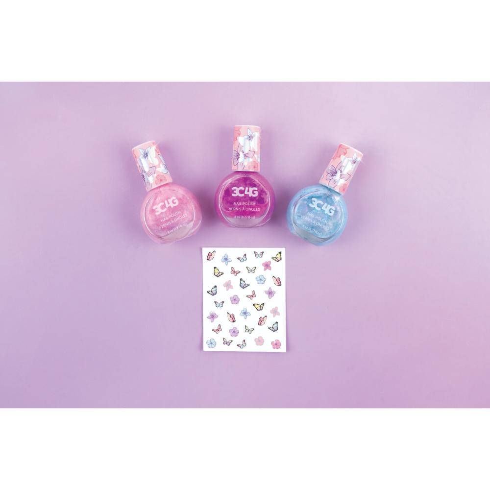 3C4G Butterfly Nail Polish Trio