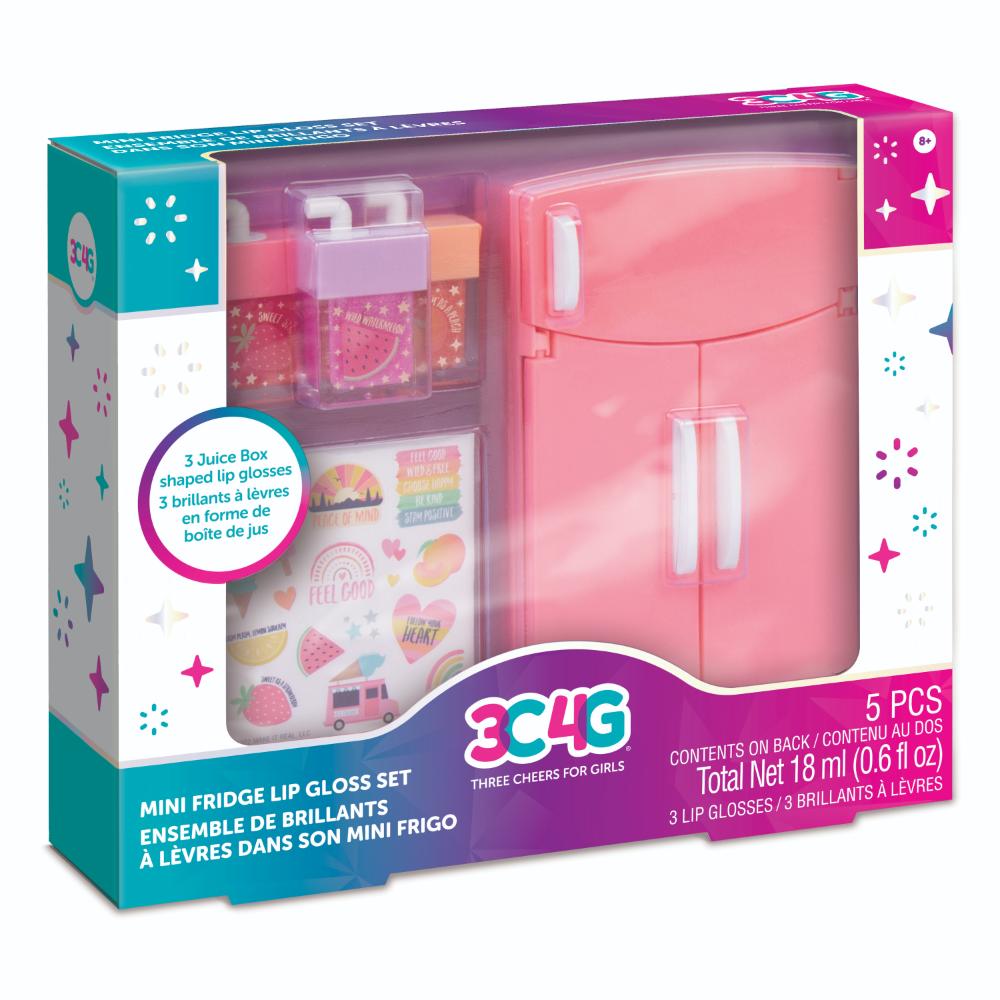 3C4G Mini Fridge Lip Gloss Set