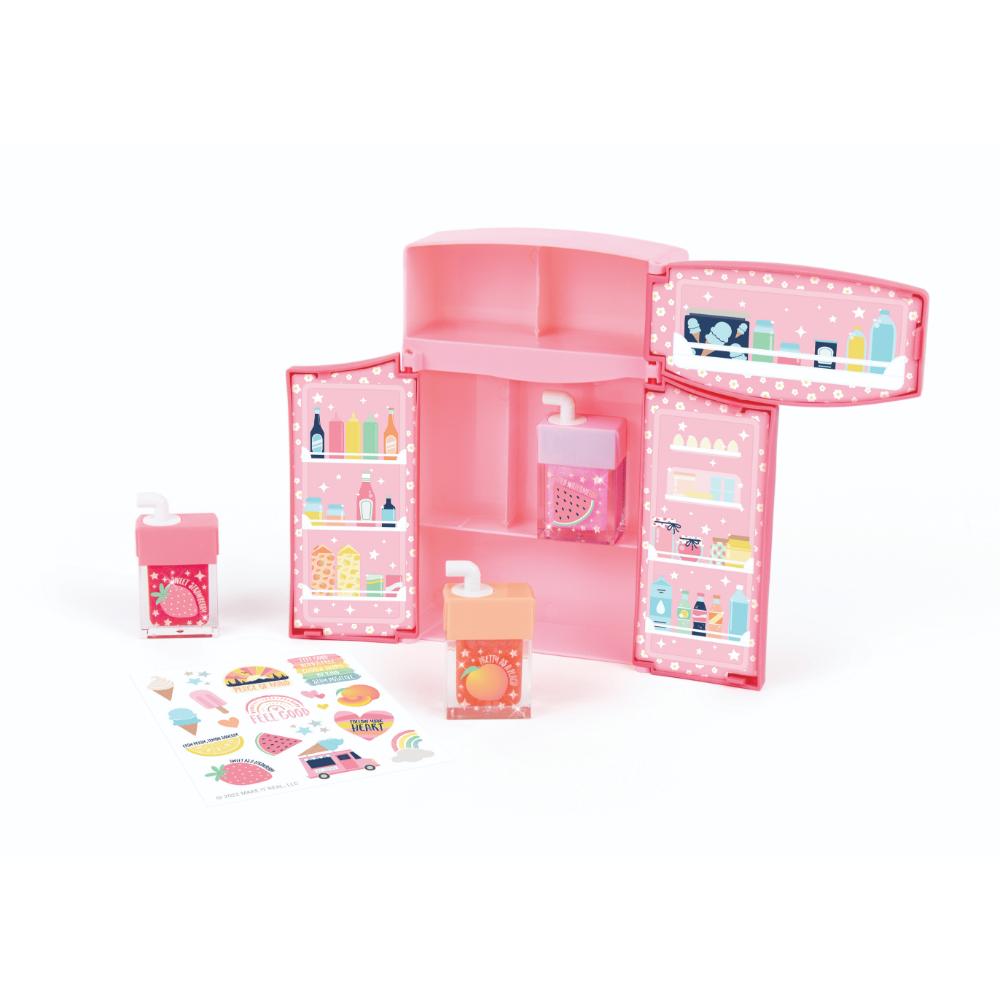 3C4G Mini Fridge Lip Gloss Set