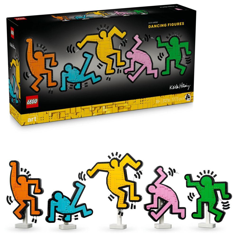 Lego Keith Haring Dancing Figure