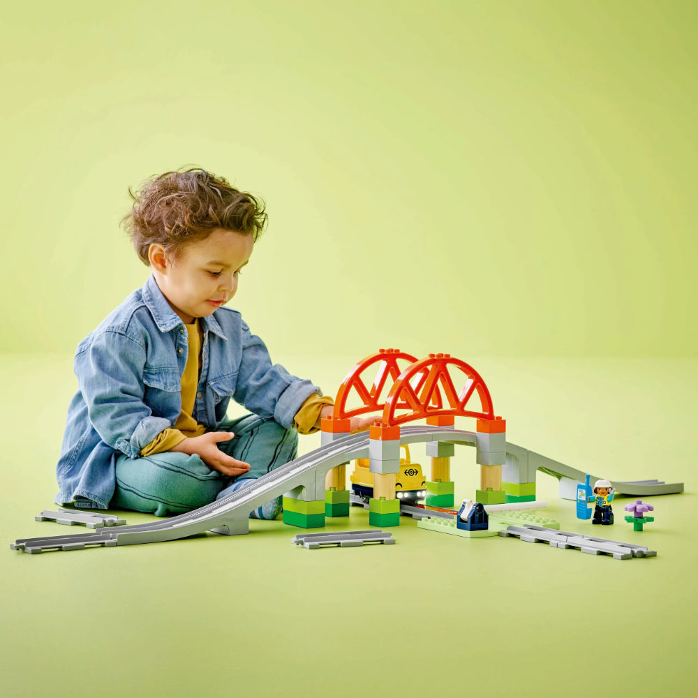 LEGO® DUPLO™ Train Bridge and Tracks Expansion Set LEGO® DUPLO™ Train Bridge and Tracks Expansion Set