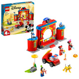 Lego Mickey and Friends Fire Truck  Station