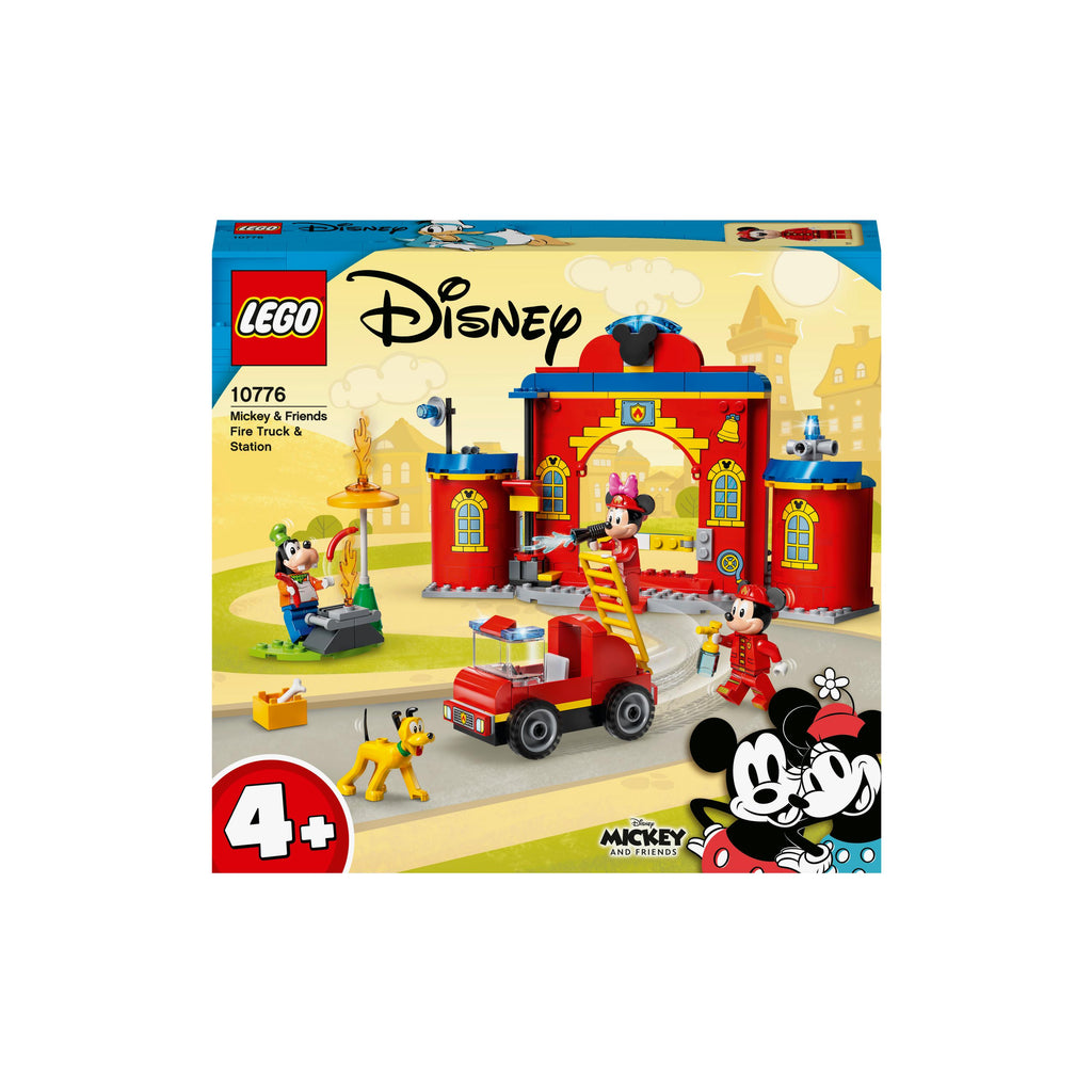 Lego Mickey and Friends Fire Truck  Station