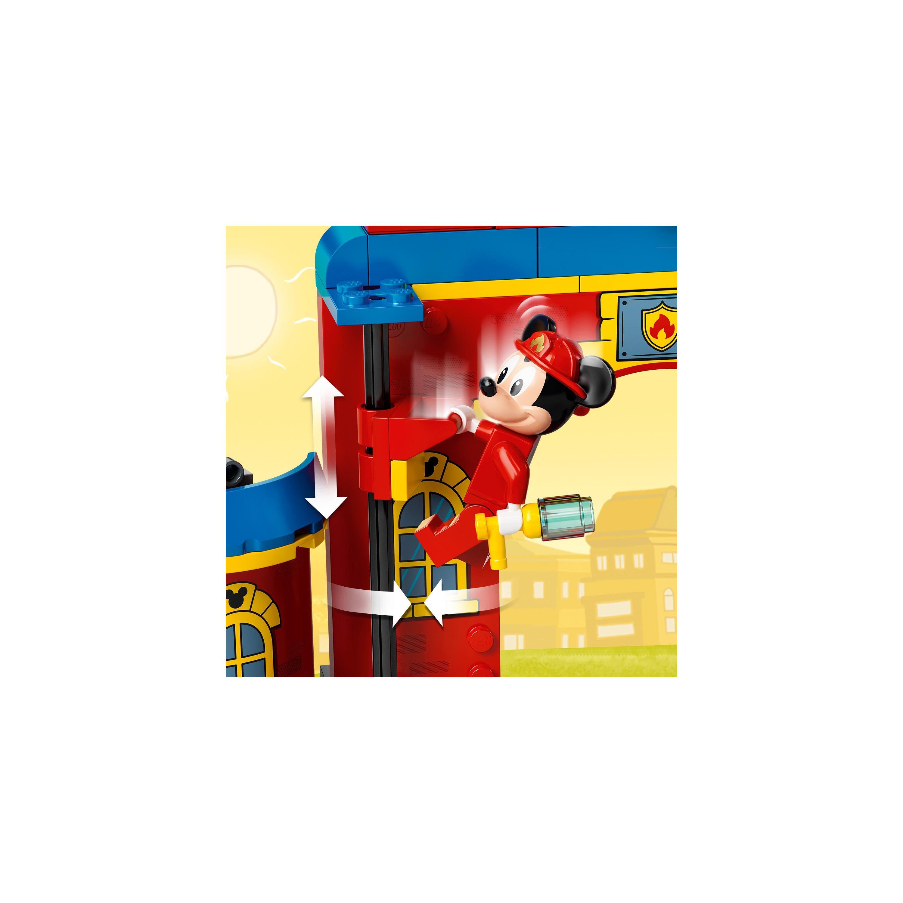 Lego Mickey and Friends Fire Truck  Station