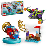Lego Spidey vs Green Goblin