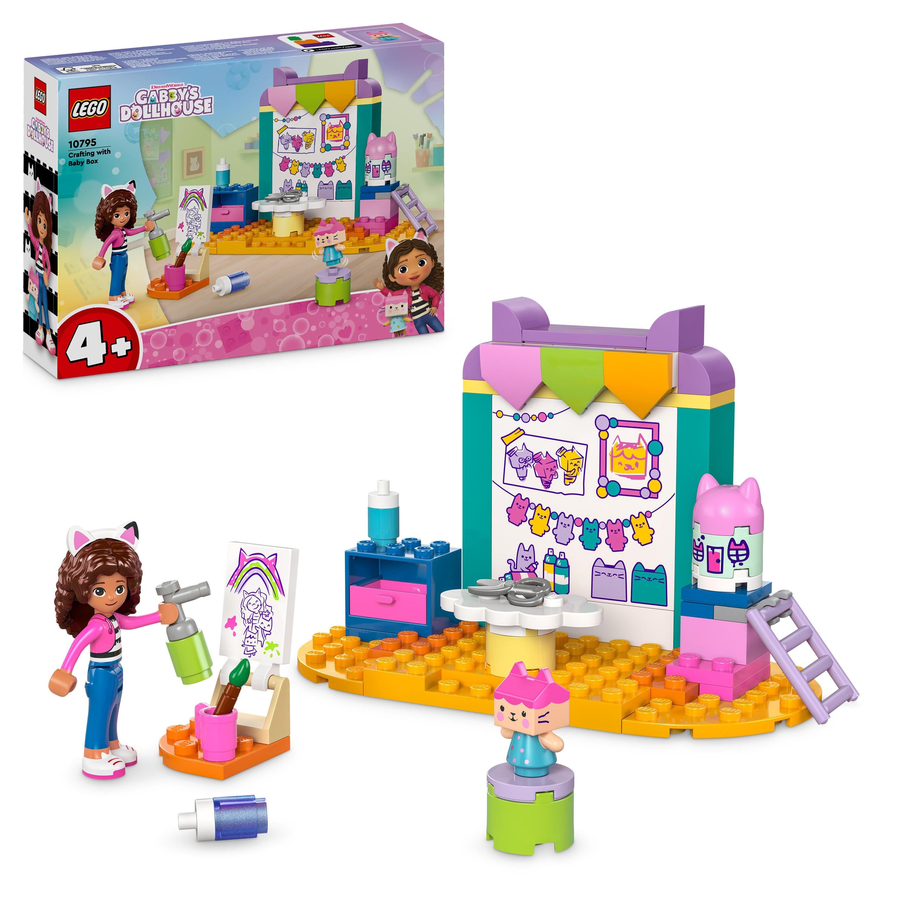 Lego Crafting with Baby Box