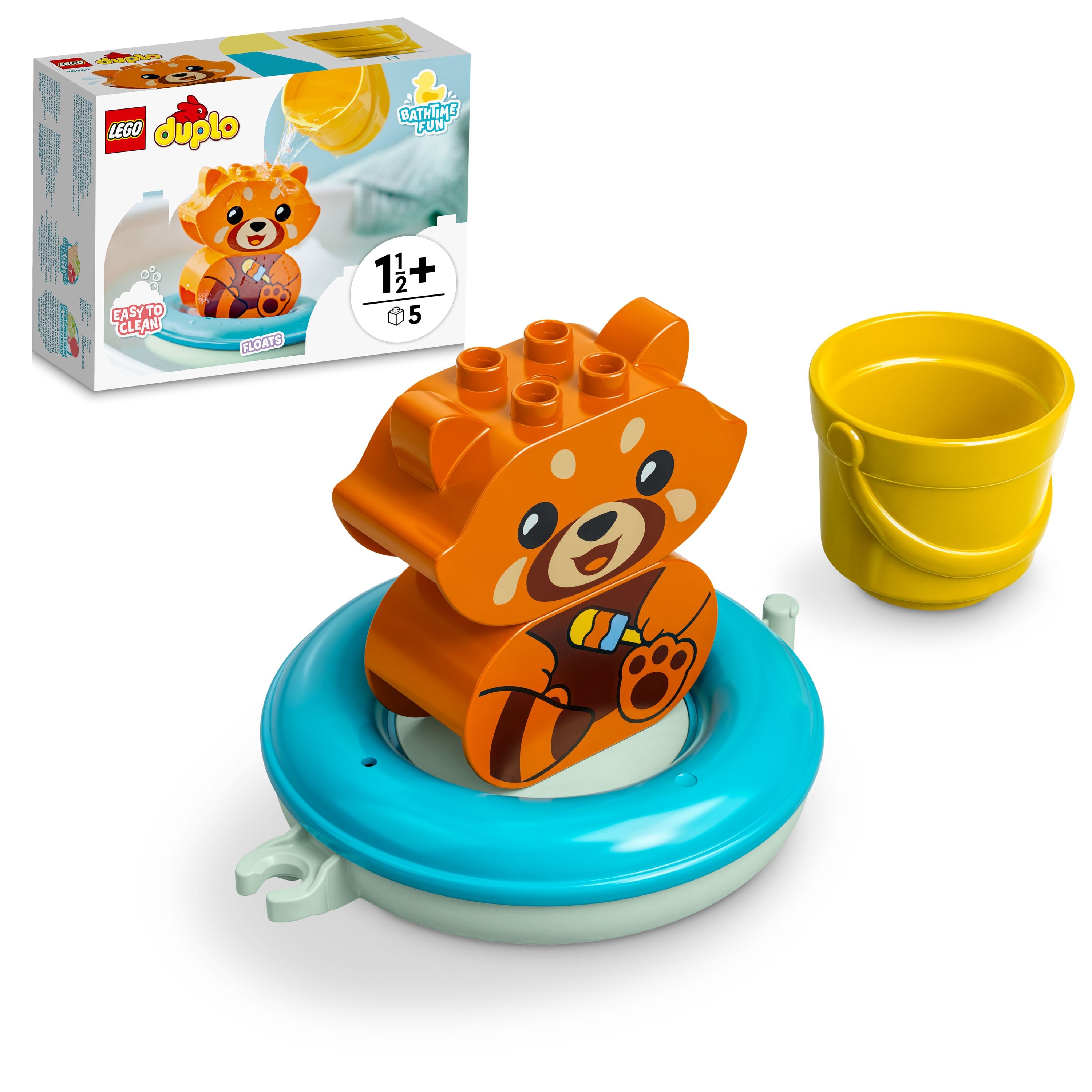 Lego Bath Time Fun Red Panda