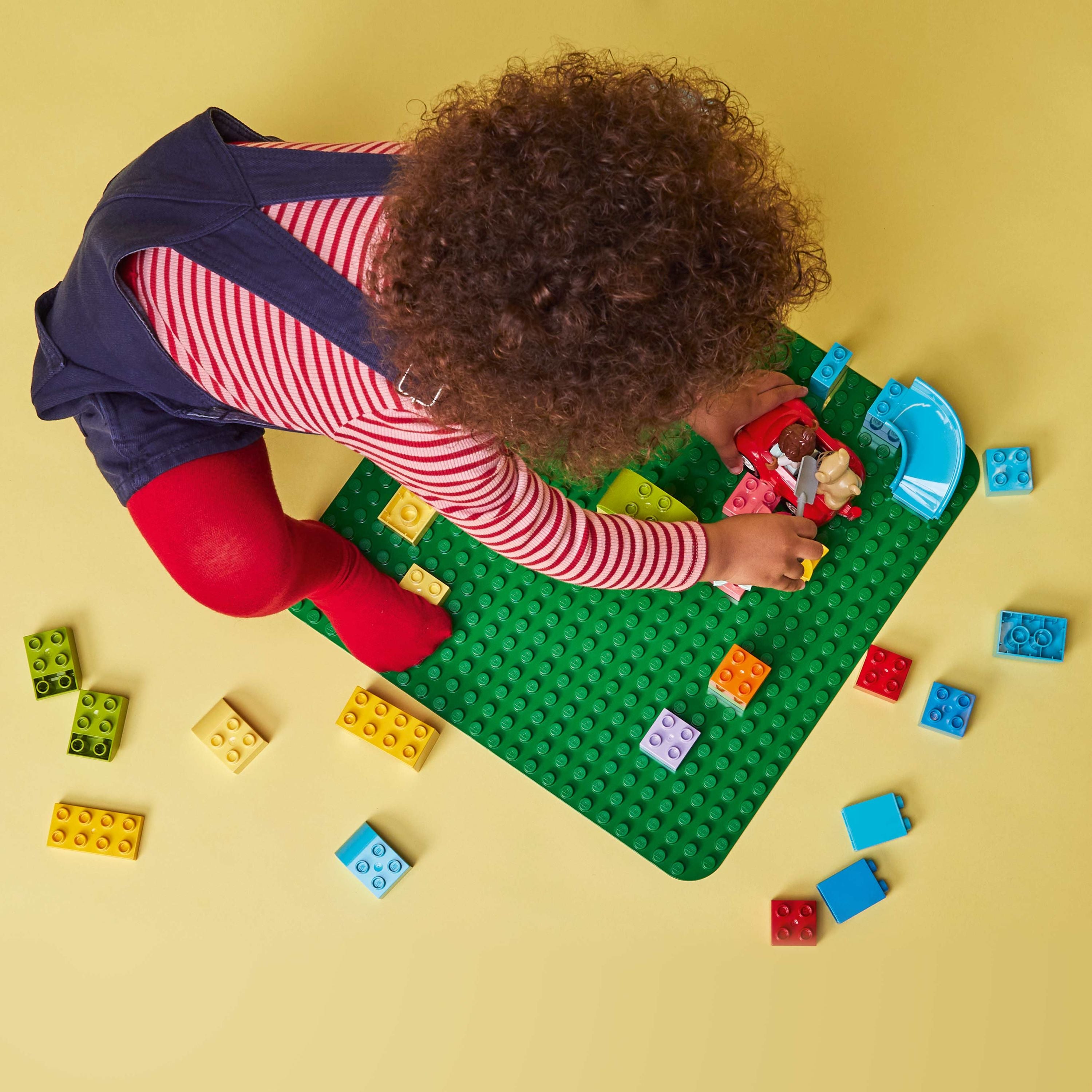 Lego Green Building Plate Set
